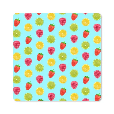 Produktbild von MuchoWow® Mauspad Mousepad Obst - Muster - Farbe 30x30 cm - Mousepads - Maus Mat - Pad - Mausunterlage - Gaming