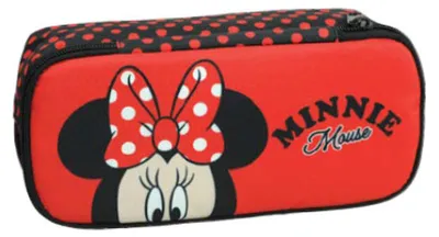 Obrázek produktu pro Pouzdro na psací potřeby Disney Minnie Red Dots se 2 přihrádkami, 26 cm