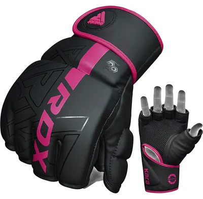 Produktbild von RDX Sports F6 Kara MMA Grappling Gloves - Rosa - Größe L