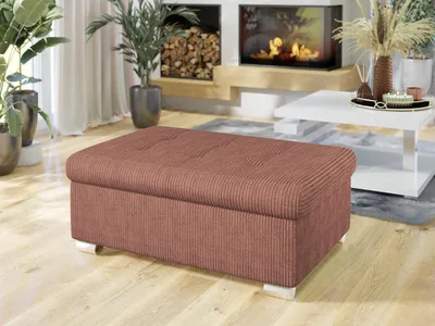 Obrázek produktu pro Taburet do obýváku NELLI 2 - indický růžový