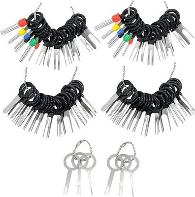 Produktbild von Elektrische Terminal-Set mit Krimpverbinder und Nadelschleuder für Autoelektrik und Bedrading.
