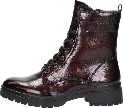 Image de Tamaris Veterschoenen Hoog Veterschoenen Hoog - Bordeaux - Maat 42