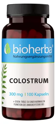 Produktbild von Bioherba Colostrum 300 mg 100 Kapseln