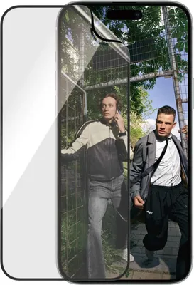 Produktbild von PanzerGlass ® ECO MATRIX Displayschutz mit D3O® iPhone 15 Plus | Ultra-Wide Fit m. AlignerKit, Apple, Apple - iPhone 15 Plus, Trockene Anwendung, Kratzresistent, Schockresistent, Transparent, 1 Stück(e)