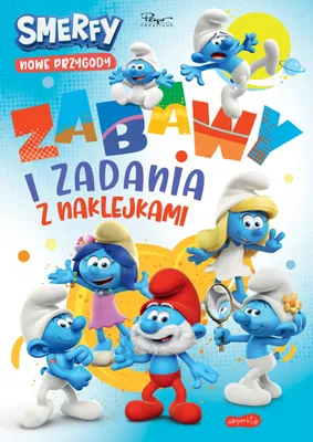 Imagen del producto de Smerfy. Zabawy i zadania z naklejkami. Nowe przygody