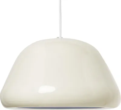 Zdjęcie produktu dla BELIANI Lampa wisząca jasnobeżowa metalowy klosz mid century skandynawski styl retro