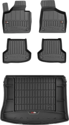 Produktbild von FROGUM 3D Gummimatten und Kofferraummatte für Audi A3 Sportback 8P 03-13