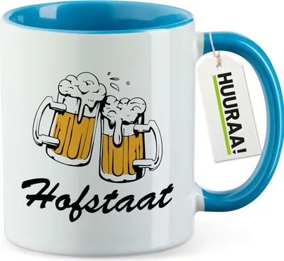 Produktbild von Huuraa Kaffeetasse Hofstaat Schützenfest 330ml Blau Keramik Kaffeebecher Geschenkidee
