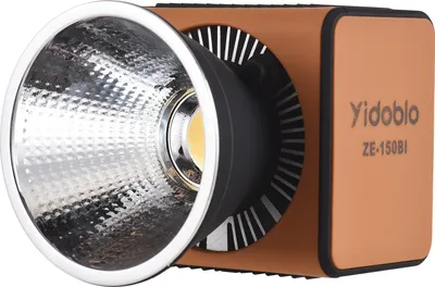 Obrázek produktu pro YIDOBLO ZE-150BI Přenosné COB video světlo, 150 W, fotografování, LED výplňové světlo, 2700 K šC 7500 K, stmívatelné, 10 světelných efektů, ovládání APP s reflektorem pro vnitřní i venkovní použití, vlog živé vysílání fotografie