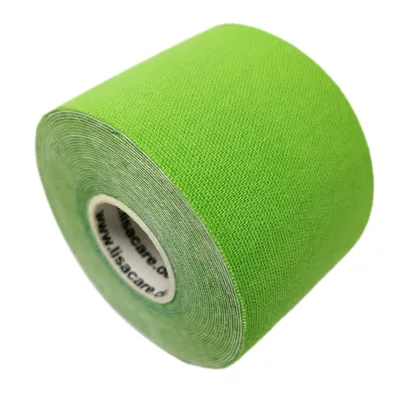 Produktbild von LisaCare Kinesiologie Tape - Grün - 5cm x 5m