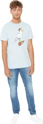 Produktbild von DERBE HAMBURG M-04-TS-STURMMÖWE Herren T-Shirt, Größe:M, Farbe:Skyride