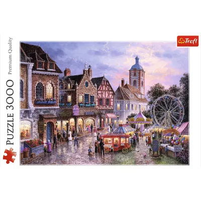 Zdjęcie produktu dla Puzzle 3000 Wesołe Miasteczko 33033