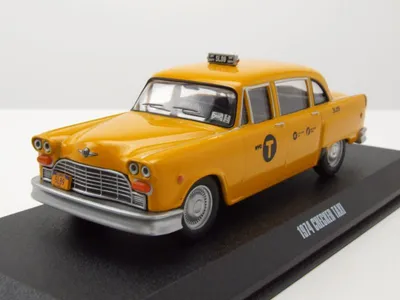 Produktbild von Greenlight Collectibles 86607 Checker Cab New York City Taxi 1974 gelb John Wick 3 1:43