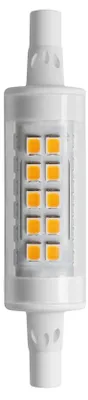 Image de Ampoule LED SMD BLULAXA, R7s, 7 W, 3000 K, classe énergétique : E, 810 lm, blanc chaud, dimmable, IP20, 78 mm