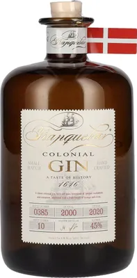 Produktbild von Tranquebar Colonial Gin 45% Vol. 0,7l