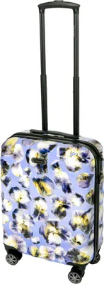 Produktbild von Handgepäck Hartschalentrolley Koffer Blau Rollenkoffer 55 cm Cavalet bei Bowatex
