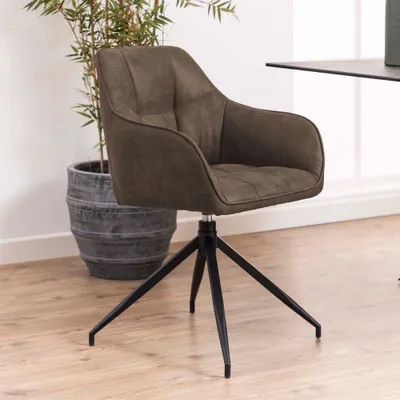 Produktbild von Smuk Esszimmerstuhl Drehbar Zola Braun