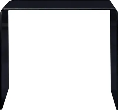Produktbild von vidaXL Couchtisch Schwarz 50x50x45 cm Hartglas