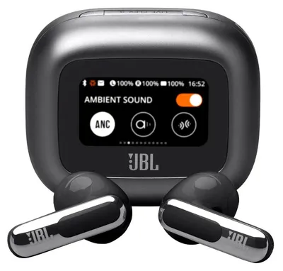 Produktbild von JBL Live Flex 3 Kopfhörer Kabellos im Ohr Anrufe/Musik/Sport/Alltag Bluetooth Schwarz