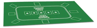 Produktbild von Piatnik 30963 - Poker Tischauflage,6 years to 18 years, 60 x 90 cm, grün