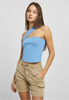 Zdjęcie produktu dla Urban Classics Ladies - One Strap Tank Top błękitny - XL