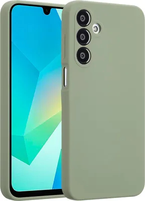 Image de Accezz Liquid Silicone Backcover pour le Samsung Galaxy A16 - Cooper Green