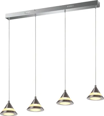 Produktbild von Stylehome 20W kristal LED Hängelampe Höhenverstellbar Kronleuchte Hängeleuchte Deckenlampe Esszimmer Wohnzimmer