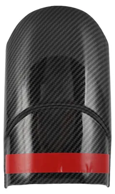 Image de Prolongateur de garde-boue avant pour moto, style fibre de carbone, compatible avec Africa Twin CRF1000L de 2015 à 2021