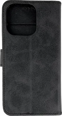 Zdjęcie produktu dla Etui Leather Book Case na iPhone 16 Pro Max - czarne