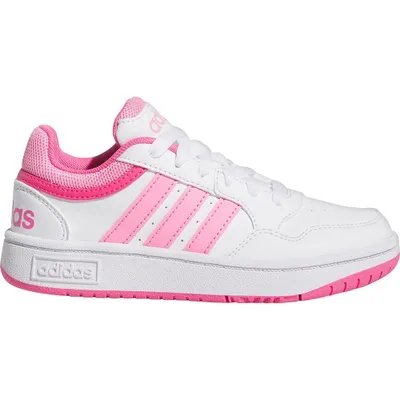 Produktbild von adidas Hoops Cloud White Bliss Pink Pulse Magenta (GS) - EU 38