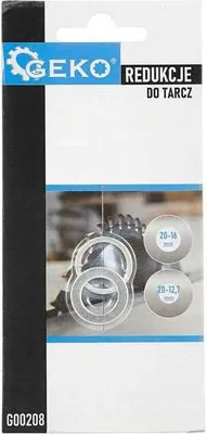 Obrázek produktu pro GEKO Redukční kroužek pro kotouče 20mm, 2ks G00208
