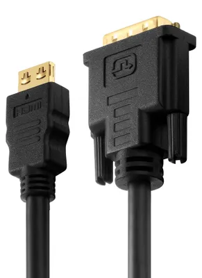 Produktbild von PureLink HDMI/DVI-Kabel 1,5m PI3000-015 PureInstall,DVI-D(24+1 Single Link),SLS