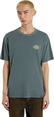 Image de Dickies T-shirt homme SERVICE STATION TEE, Taille:XL, Couleurs:stormy weather