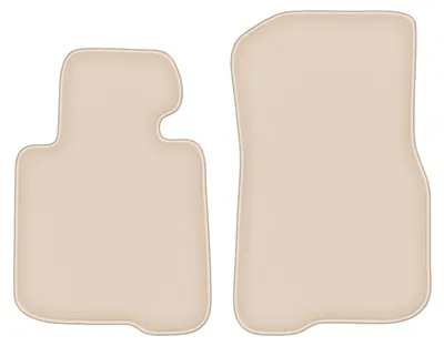 Produktbild von DURBAN Beige Velours-Fußmatten vorne für BMW 4 F36 Gran Coupé (2014-)