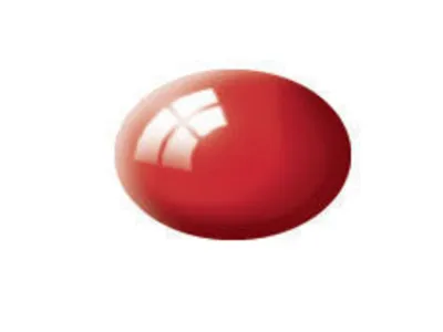 Produktbild von Revell AQ031 Aqua Color 031 feuerrot glnzend