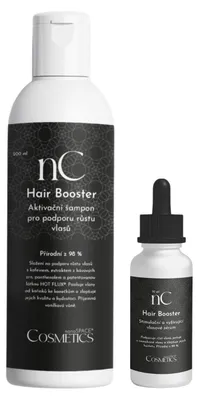 Produktbild von nanoSPACE Set aus pflegendem Haarserum und Shampoo für Haarwachstum Booster