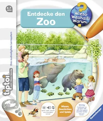 Produktbild von Ravensburger tiptoi® Buch Wieso? Weshalb? Warum? Bd. 20, Entdecke den Zoo