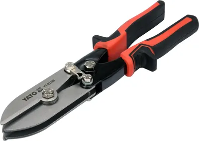 Produktbild von Reduzierzange Rohreinziehzange Fallrohr Einziehzange gerader Dachdecker Spengler Zange 260 mm 45mm Rohreinziehzange Rohrkorrekturzange Fallrohre Rohre Dachdecker Spengler Ofenrohr 260mm 5 Klingen