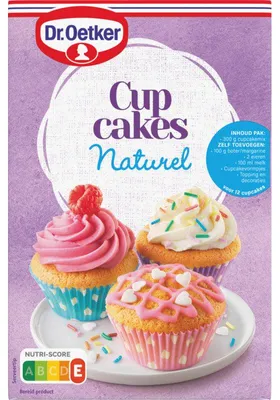 Produktbild von Dr. Oetker Basismix Cupcakes Naturel 300g – Saftige, luftige Backmischung