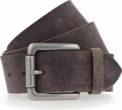 Produktbild von Tom Tailor Herren Gürtel - Echt Leder, Dornschließe, Logoprägung Braun 90 cm