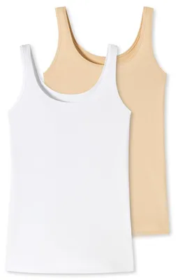 Obrázek produktu pro Schiesser Uncover dámské tílko s ramínky, 2 ks v balení  - různé velikosti 1 - velikost XL