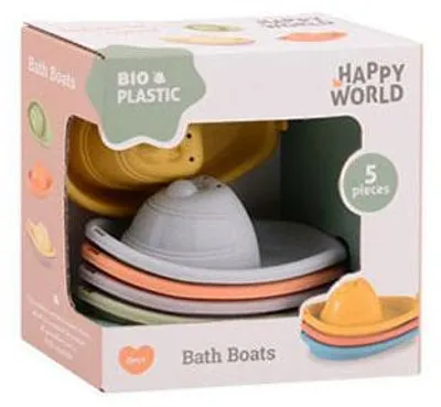 Immagine prodotto di Johntoy Happy WorldPlastic Badboots, 5 pz