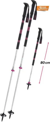 Produktbild von Komperdell Contour Titanal II Tourenstock Trekkingstock Wanderstock Ski Pink