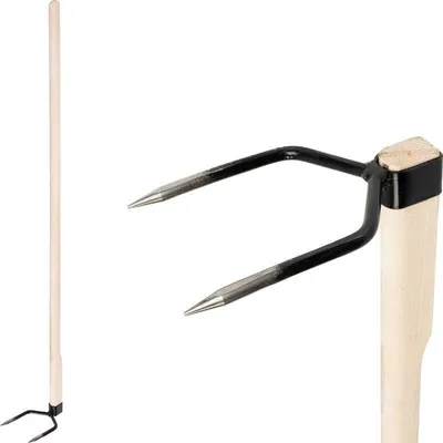 Produktbild von Hacke Strend Pro, Eckhacke, groß, Holzstiel 120 cm
