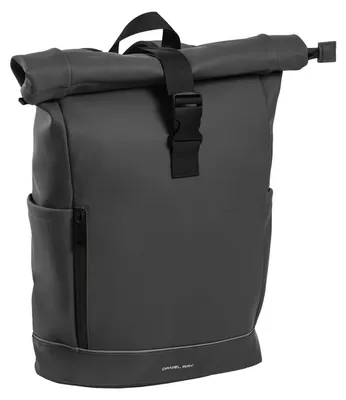 Produktbild von Daniel Ray Rolltop-Rucksack Laptoprucksack Highlands mit gepolstertem Rücken - PolyurethanRollrucksack Fahrradrucksack mit Laptopfach in Anthracite