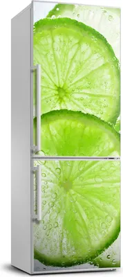 Produktbild von Tulup Kühlschrankdekoration - 70x190 cm - Aufkleber auf dem Kühlschrank - Kalk unter Wasser