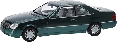 Obrázok produktu pre MERCEDES 600 SEC 1992 tmavozelený, KKS180343, mierka 1/18, KK SCALE