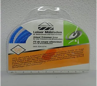 Produktbild von Makita 369224674 blauer Spiral-Nylondraht Kantenschneider 3,0mm x 15m