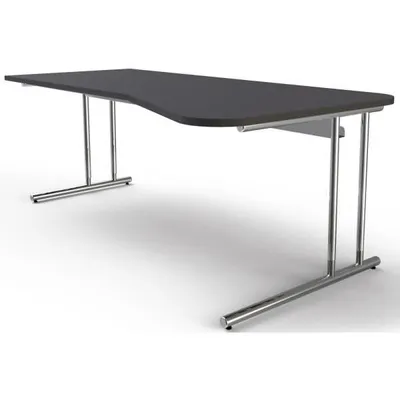 Produktbild von kerkmann PC-Schreibtisch ARTLINE (B)1.950 mm anthrazit Speditionsversand