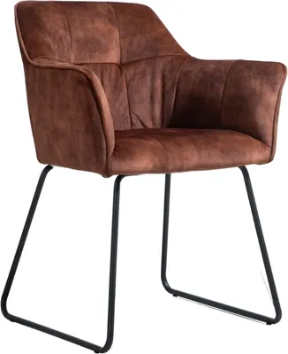 Produktbild von SEBA Kipper Stuhl cognac, 61 cm breit, 82 cm hoch, 61 cm tief, 120 kg Belastbarkeit